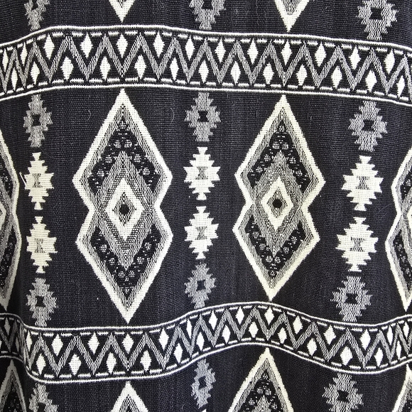 Southwest Canyon Aztec Jacket Western Cropped Tapestry Size M Vintage - Picture 9 of 12